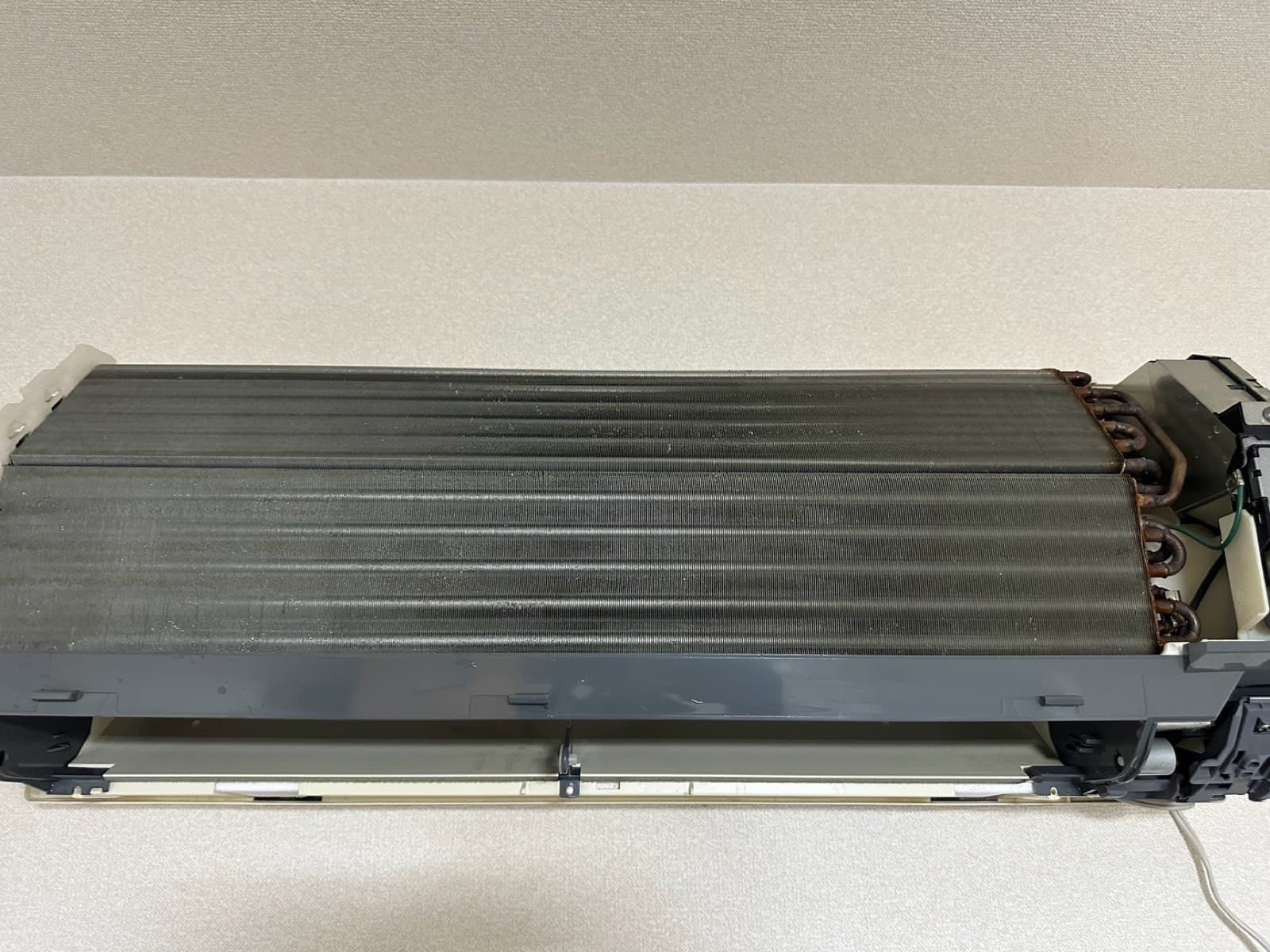 施工後:エアコンのフィルター